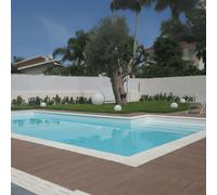 Liner PVC armé uni verni ALKORPLAN 2000 - Blanc - 1,65 x 25 m