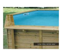 Liner seul Bleu pour piscine bois Azura Ø 4,10 x 1,20 m - Ubbink