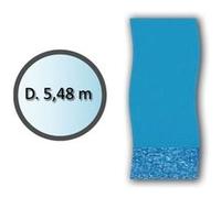 Liner Overlap Ø 5.48 SWIRL Bottom Blue Wa LI1848SB - Swimline