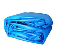 Liner piscine Gré ronde Ø550 x H.120 cm - Rail d'accroche - Bleu