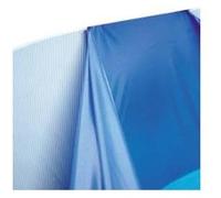 Gre – Liner piscine ronde Ø300 x H120 cm – Rail d'accroche – 40/100e – Bleu uni