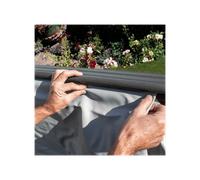 Liner uni gris pour piscine composite 3,26m x 1,86 m