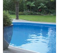 Liner uni overlap pour piscine hors-sol 5.50m x 3.70m - h 1.22m -