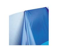 Liner uni pour piscine GRE - Rond Bleu 350 x 90 cm - Overlap - Protection anti-UV