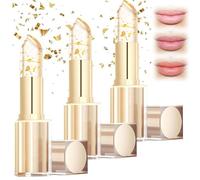 Lineraparnt Transferproof Color-Changing Lipstick, ColorChanging Lipsticks for Women, PH Lipstick ColorChanging, Clear Lip stick That Changes Color, Natural & Flattering (3Pcs)