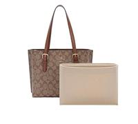 LinerLink Lot de 2 organiseurs de sac pour sac fourre-tout Coach Mollie | Insert de sac personnalisé fait à la main | Doublure de sac en feutre de 2 mm | Façonneur de sac à main pour femme