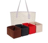 LinerLink Organiseur de sac pour fourre-tout Coach City en toile signature (taille du sac : 33 x 29 x 15 cm) | Organisateur de sac fait à la main | Insert de sac personnalisé | Doublure de sac en