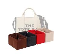 LinerLink Organiseur de sac pour grand sac fourre-tout Marc Jacobs (42 x 34 x 16 cm) | Insert de sac personnalisé fait à la main | Doublure de sac en feutre de 2 mm | Façonneur de sac à main pour