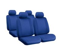 Liners Glamur Basic-Fit Revêtement Complet Sièges Voiture en Jacquard Gris
