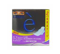 Lines E Serviettes Long avec des Ailes 9+2uts