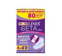 Lines Lot de 80 ailes en soie ultra jour ultra absorbantes