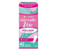 Lines - salvaslip intervalle voile, anatomique, frais propre en 1 mm - 42 pièces