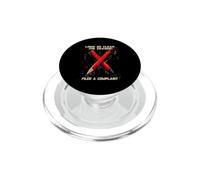 Lines So Clean The Eraser Filed A Complaint PopSockets PopGrip pour MagSafe