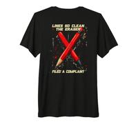 Lines So Clean The Eraser Filed A Complaint T-Shirt Haut de Gamme