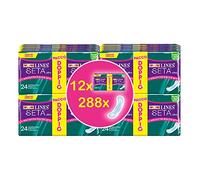LINES SOIE ULTRA ANATOMIQUE 12 paquets de 24 serviettes hygiéniques (288 absorbants)
