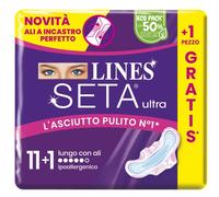 Lines Soie ultra longue avec ailes, 11 + 1 pièces