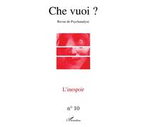 L'inespoir - Che vuoi?, nouvelle série Tome 10 - Inconnus - L'harmattan - Livre