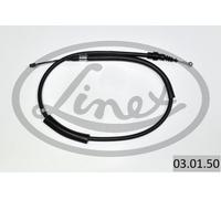 LINEX 03.01.50 Tirette à câble, frein de stationnement pour AUDI