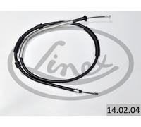 LINEX 14.02.04 Tirette à câble, frein de stationnement pour FIAT