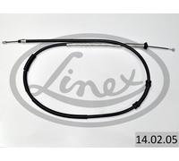LINEX 14.02.05 Tirette à câble, frein de stationnement pour FIAT
