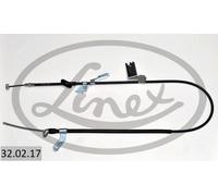 LINEX 32.02.17 Tirette à câble, frein de stationnement pour OPEL,SUZUKI