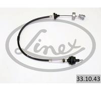 LINEX 33.10.43 Tirette à câble, commande d'embrayage pour PEUGEOT