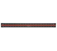 Linex Échelle de réduction triangulaire Aluminium balance à code couleur 1-1 vers 1-2500 Réf Lxh382