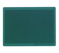 Linex Lot de 20 tapis de découpe A4 21 x 30 cm avec grille en mm Surface de coupe auto-cicatrisante Vert