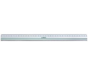 Linex Règle en aluminium professionnelle pour dessiner, mesurer et couper 50 cm 50 cm