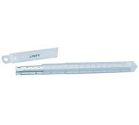 Linex Règle triangulaire Blanc 300 mm