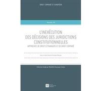 L'inexécution des décisions des juridictions constitutionnelles François Barque (Auteur)