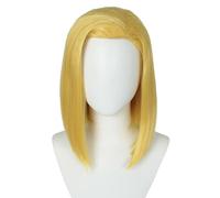 Linfairy Perruque longue blonde pour déguisement de jeu vidéo perruques pour femmes