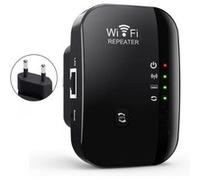 LINFE Amplificateur de signal Wi-Fi, prolongateur de portée réseau, cryptage WPS en une seule touche, adapté aux exigences des réseaux multimodes,