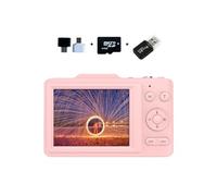 LINFE Appareil photo numérique 4K, 48 mégapixels, 2,8 pouces HD, zoom 16x, flash intégré pour les étudiants et les amateurs Appareil photo numérique