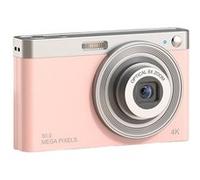 LINFE Appareil photo numérique autofocus HD 4K - Rose G