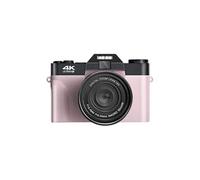 LINFE Appareil photo numérique haute définition Micro SLR 4K Selfie 32GB - Rose