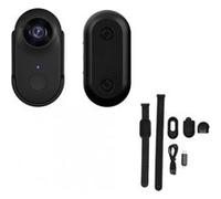 LINFE Caméra d'action HD WIFI, mini caméra anti-tremblement, caméra pour sports de plein air, caméra pour animaux domestiques, noir noir G