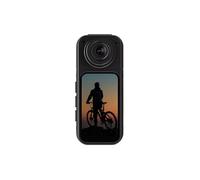 LINFE Caméra de sport HD 2,7K, caméra magnétique rotative à 180°, grand angle - Noir - 32 Go