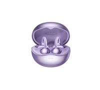 LINFE Casque Bluetooth à clip d'oreille, casque sans fil, capacité de 250 mAh - Violet