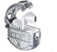 LINFE Casque d'écoute Bluetooth sans fil,Ecouteurs de Jeu,Intra-auriculaires-Argent Argent G