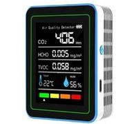 LINFE Détecteur de qualité de l'air 5 en 1, détection de dioxyde de carbone, surveillance de la température et de l'humidité, générateur de CO2 - Style 2 G