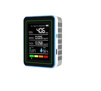 LINFE Détecteur de qualité de l'air 5 en 1, détection de dioxyde de carbone, surveillance de la température et de l'humidité, générateur de CO2 -