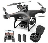 LINFE Drone sans balais à double caméra HD - Noir Noir G