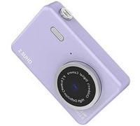 LINFE HD Caméscope numérique 48 mégapixels, double caméra avant et arrière avec carte mémoire 32G + lecteur de carte USB - Pourpre G