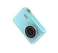 LINFE HD Caméscope numérique 48 mégapixels, double caméra avant et arrière avec carte mémoire 32G + lecteur de carte USB - Bleu Bleu G