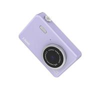 LINFE HD Caméscope numérique 48 mégapixels, double caméra avant et arrière avec carte mémoire 32G + lecteur de carte USB - Pourpre G