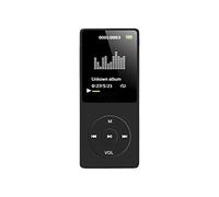 LINFE Lecteur de musique MP3 MP4 enfichable Mini Sport Walkman 16G - Noir