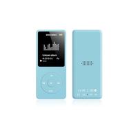 LINFE Lecteur de musique MP3 MP4 enfichable Mini Sport Walkman 8G - Bleu