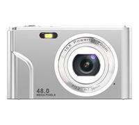 LINFE Mini-appareil photo numérique HD avec retardateur Argent Argent