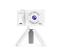 LINFE Mini appareil photo numérique pour enfants avec double caméra, 9600W pixels, vidéo 1080P, 4.0X Zoom Beauty-Filtre Appareil photo numérique -